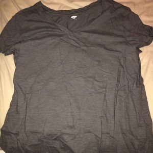 Grey old navy tee